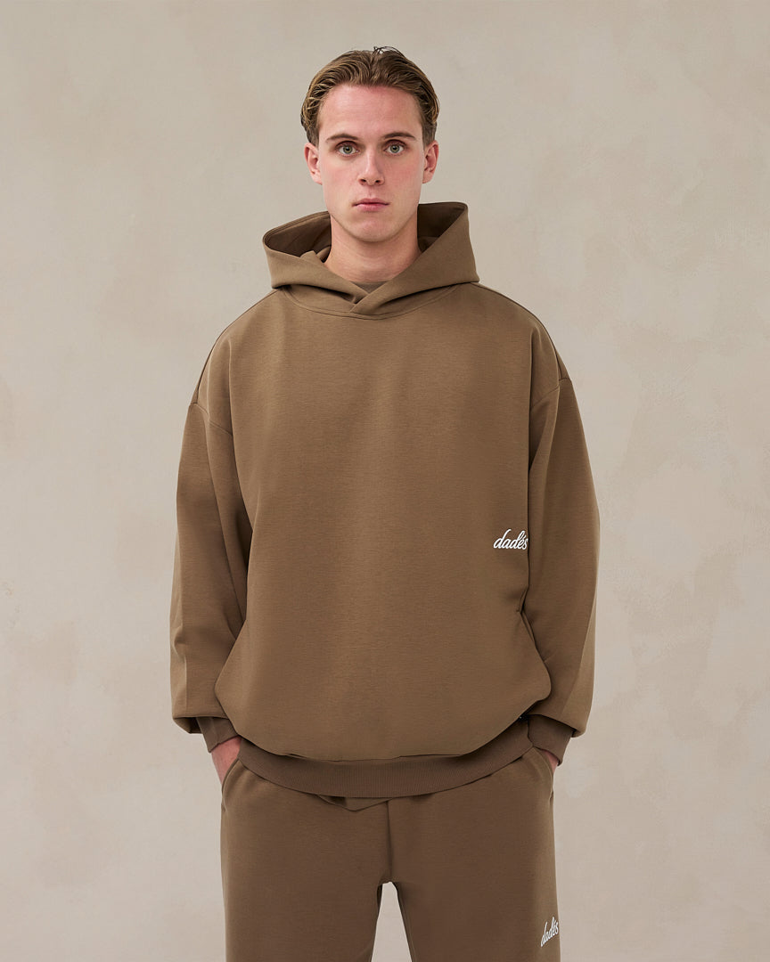 Signature Oversized Hoodie Desert Taupe