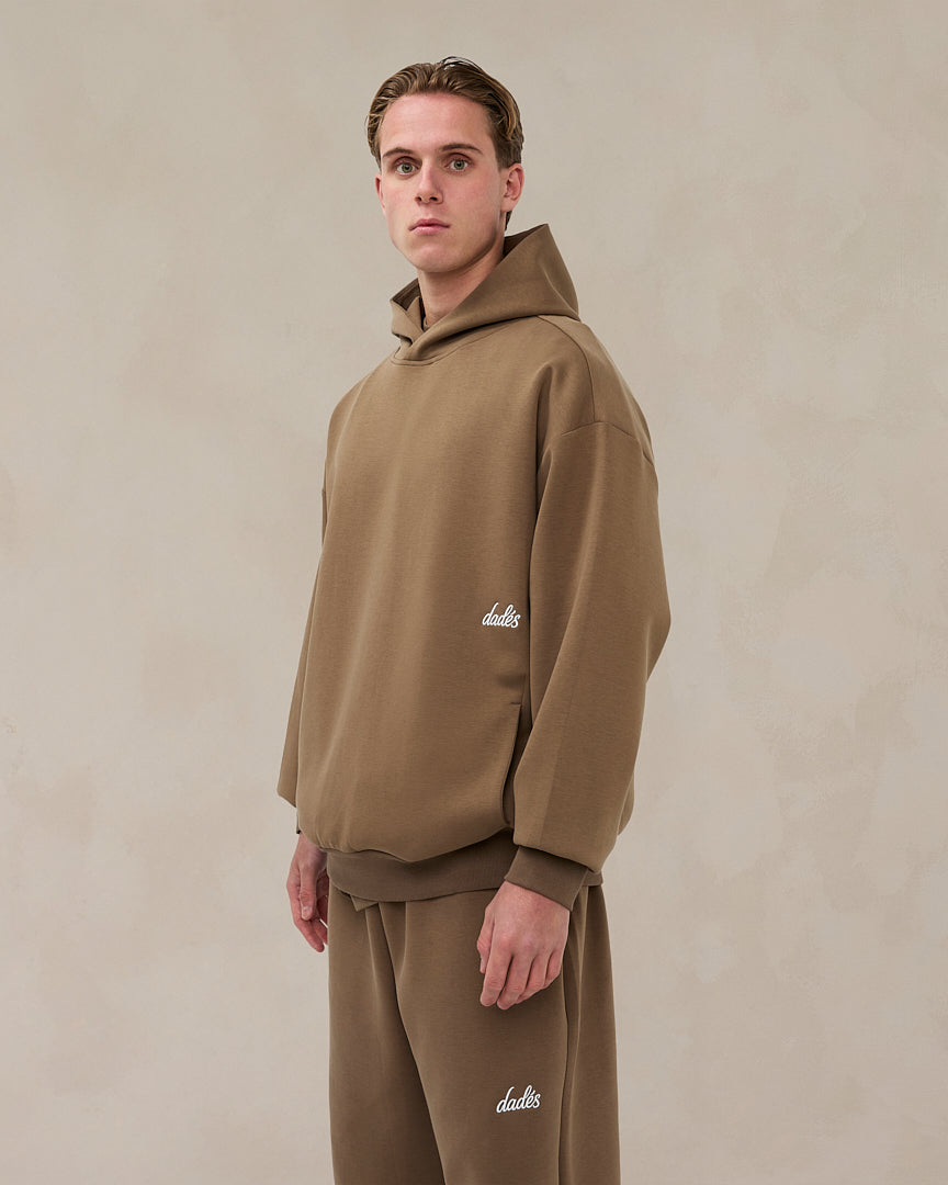 Signature Oversized Hoodie Desert Taupe