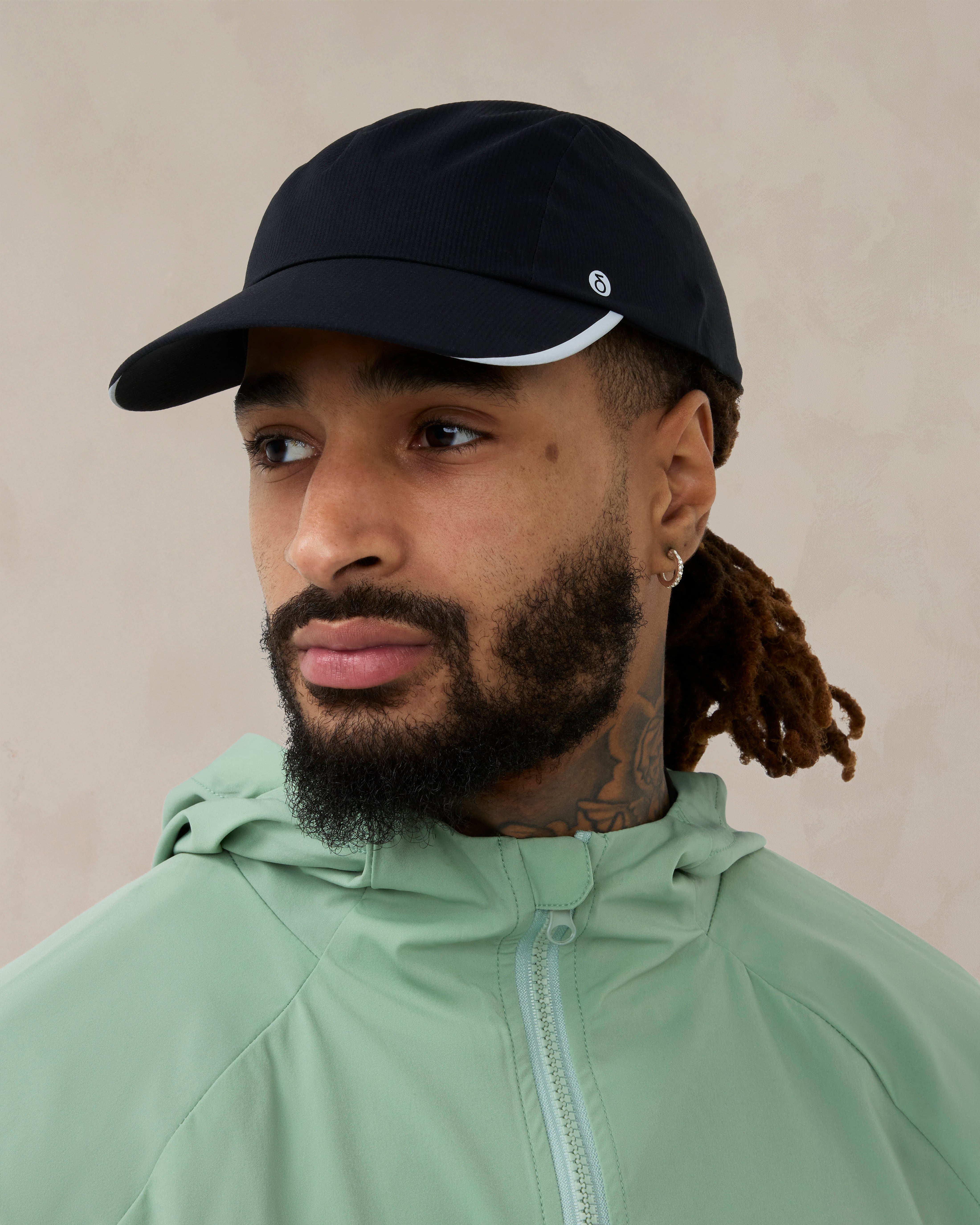 Depth Reflective Cap Midnight Black