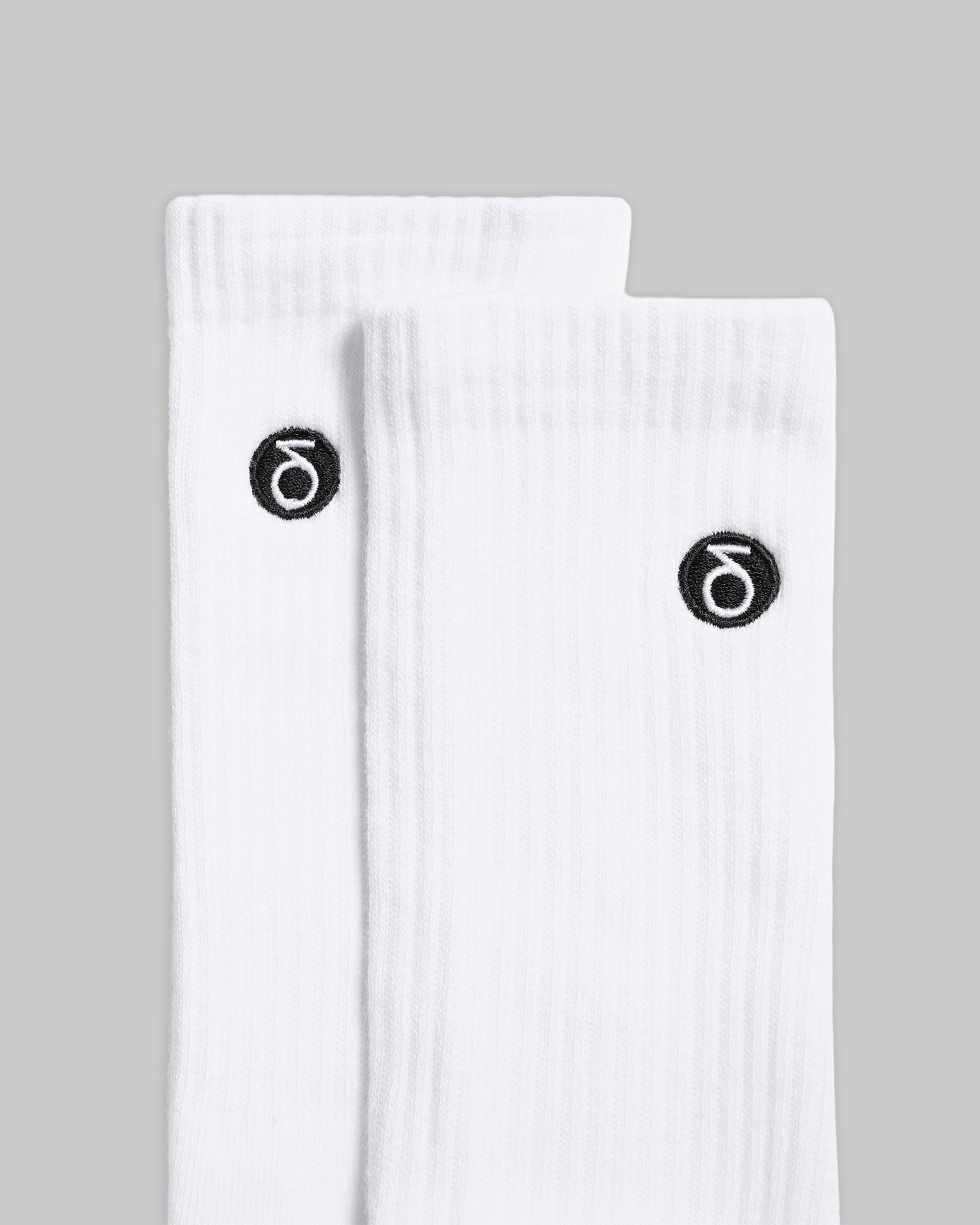 Depth Socks White