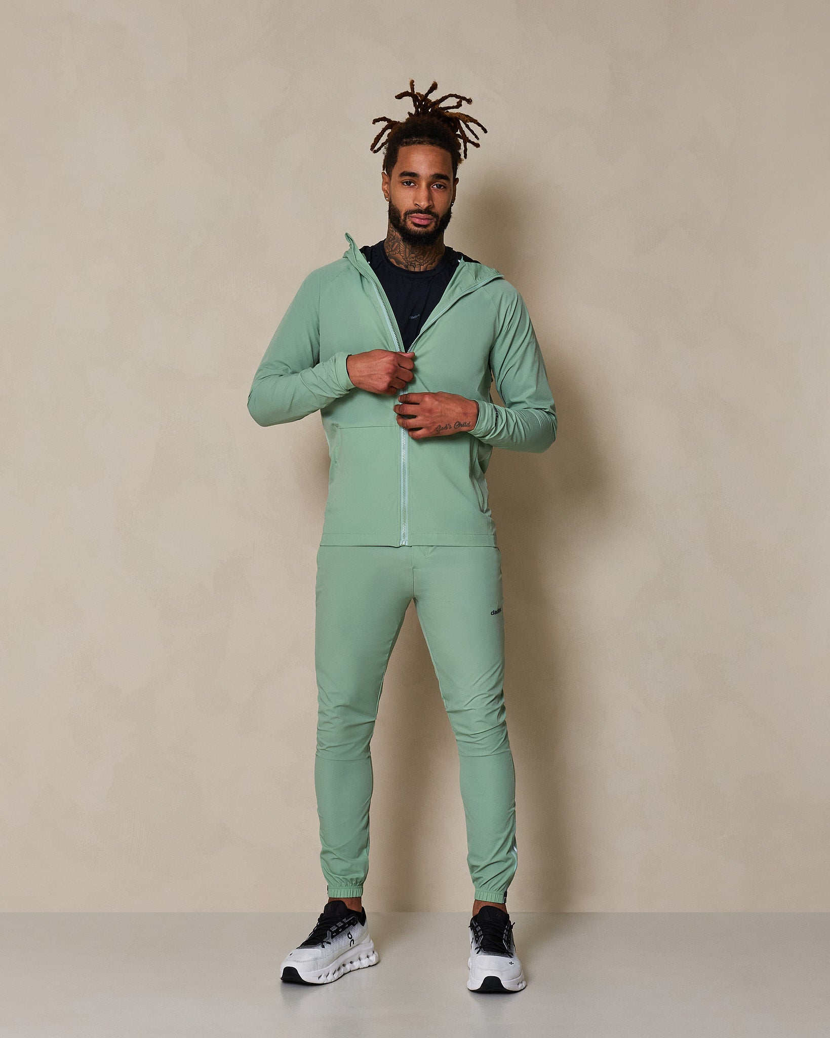 Depth Pants Aerozip Green