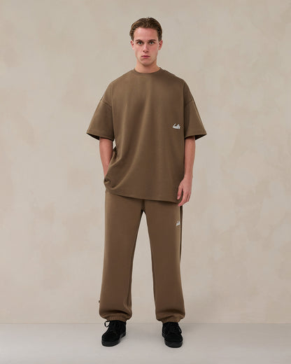 Signature Oversized T-Shirt Desert Taupe