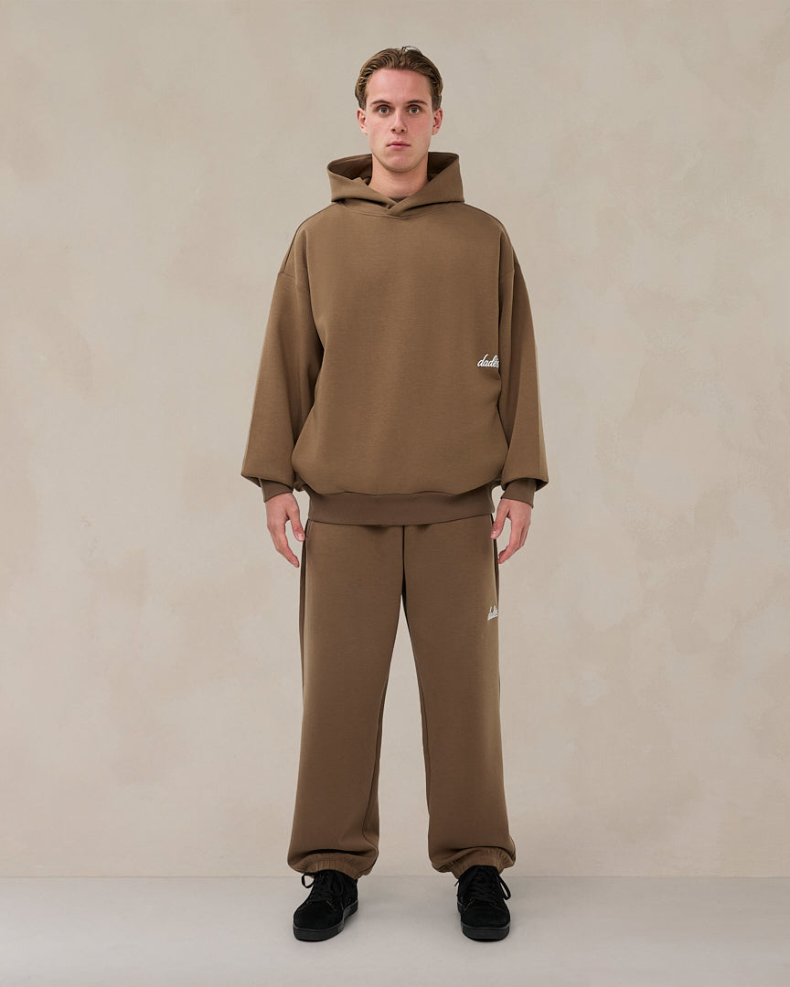 Signature Oversized Hoodie Desert Taupe