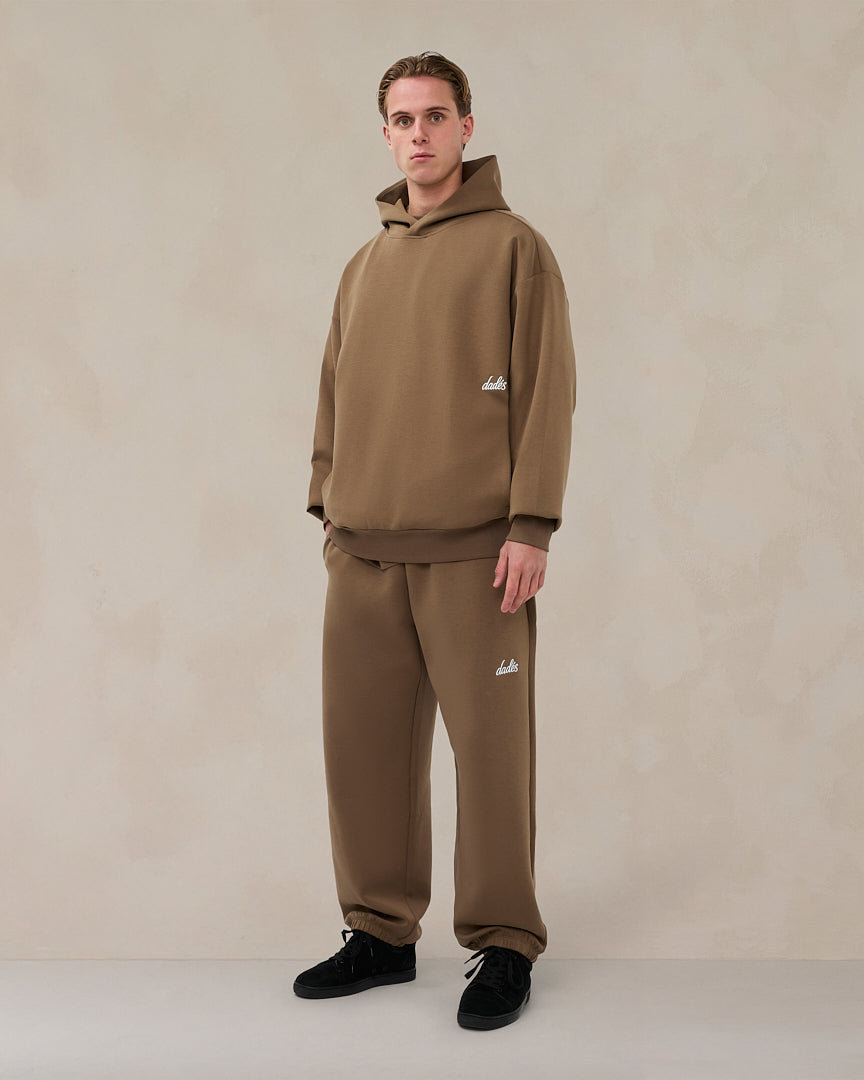 Signature Oversized Hoodie Desert Taupe