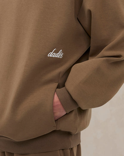 Signature Oversized Hoodie Desert Taupe