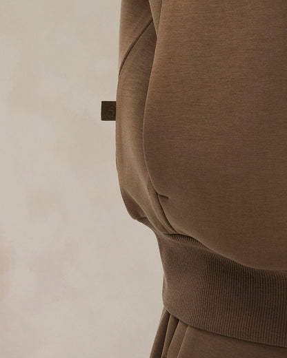 Signature Oversized Hoodie Desert Taupe