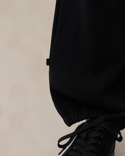 Signature Oversized Jogger Midnight Black