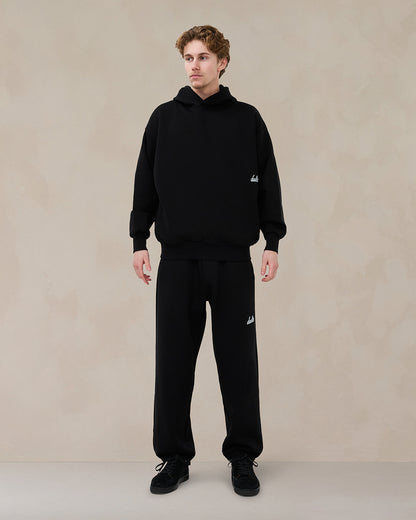 Signature Oversized Jogger Midnight Black