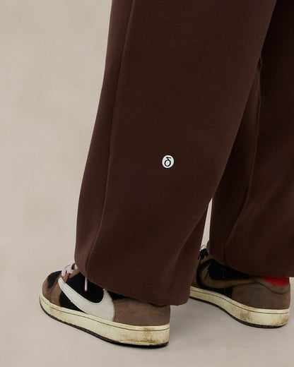 Signature Oversized Jogger Cacoa Brown