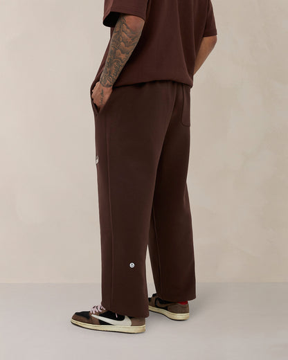 Signature Oversized Jogger Cacoa Brown