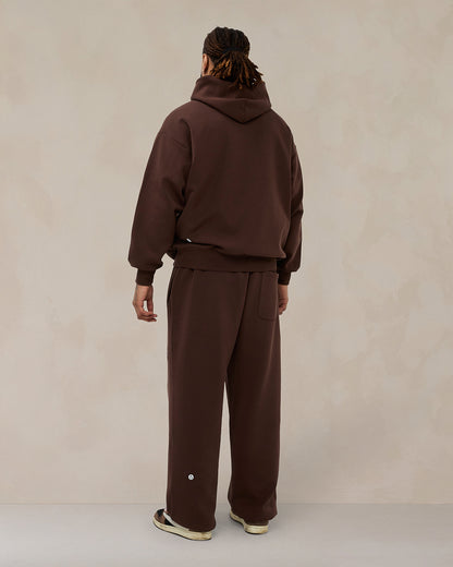 Signature Oversized Hoodie Cocoa Brown