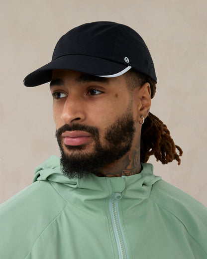Depth Reflective Cap Midnight Black