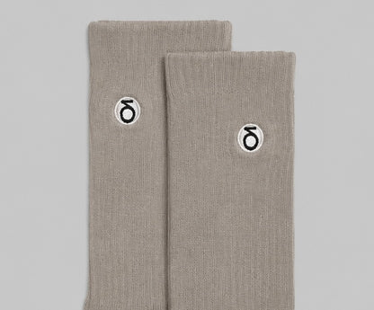 Depth Socks Beige