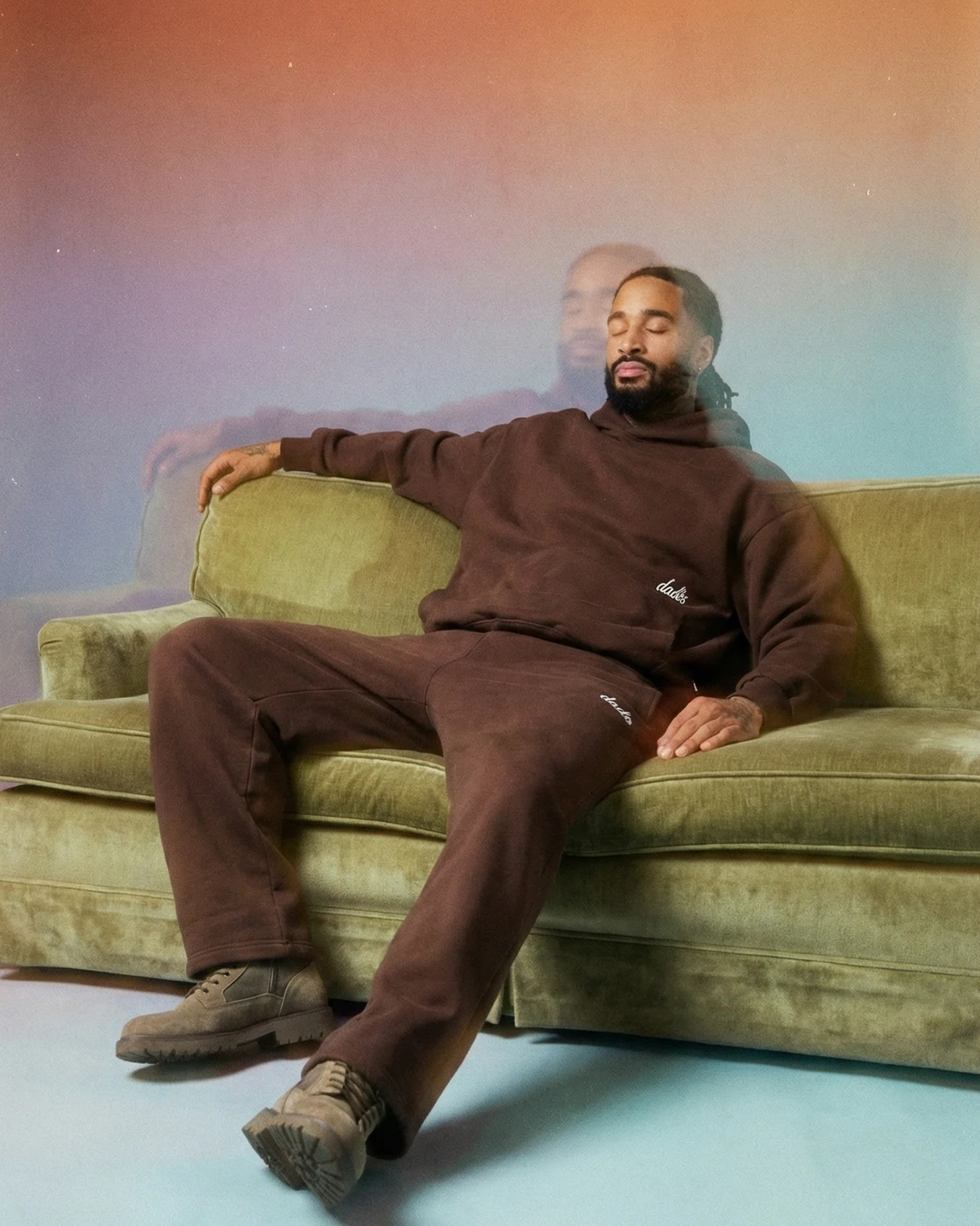 Signature Oversized Hoodie Cocoa Brown