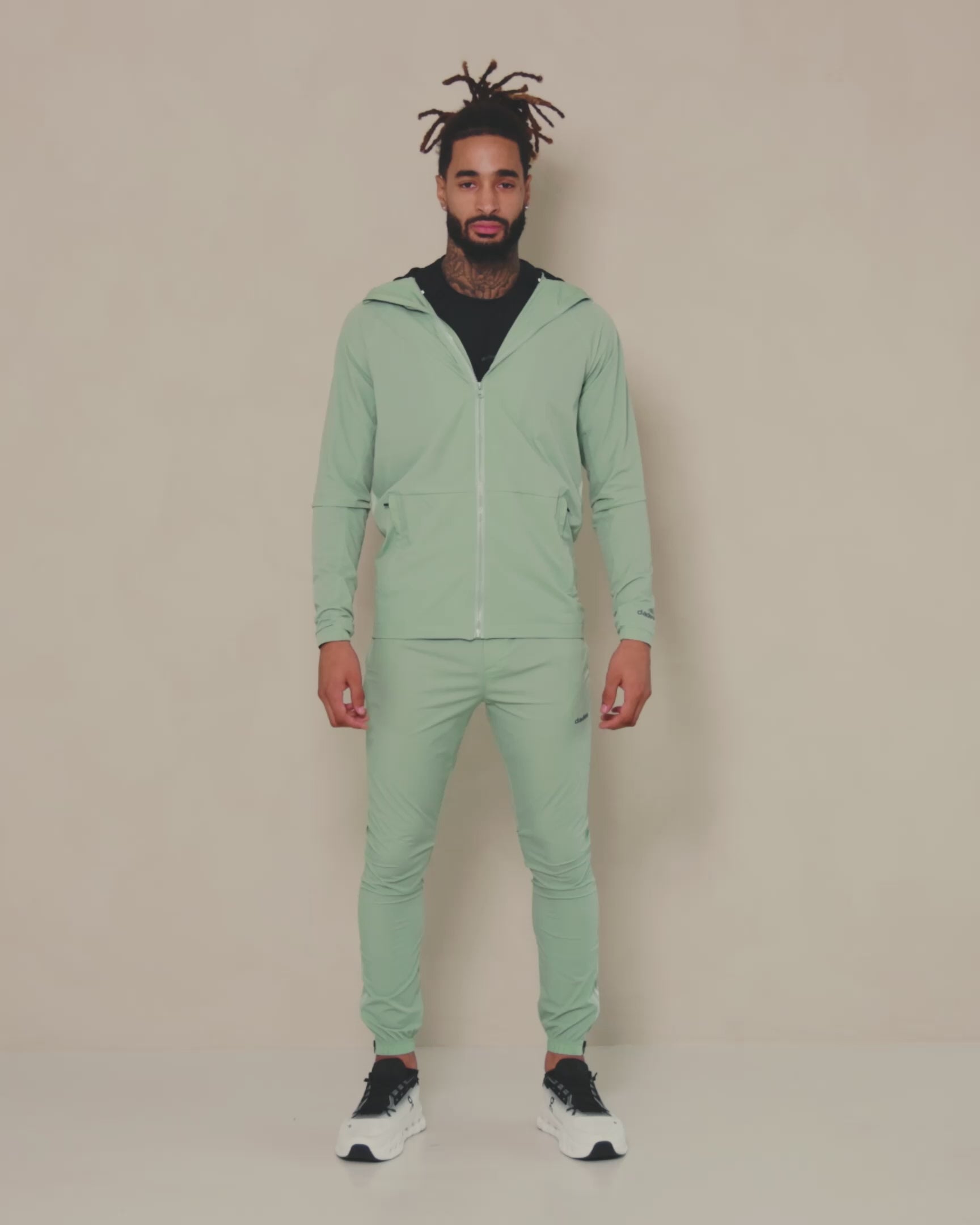 Depth Pants Aerozip Green